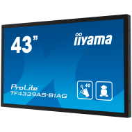 IIYAMA Prolite TF4339AS-B1AG Business Monitor - 108 cm (42.5"), 4K UHD (3840x2160), IPS LED, 60Hz, 8ms, 500 cd/m²