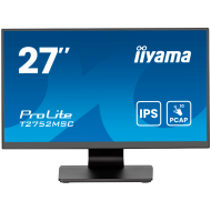 27" IPS Bonded PCAP, 10P Touch with AG and Anti-Finger print coating, 1920x1080, Flat Bezel Free Glass Front, HDMI, DisplayPort, 345cd/m2 (with touch), USB Hub 2x 3.2, Speakers