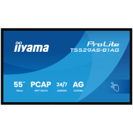 T5529AS-B1AG - IIYAMA 55" All-In-One Interactive Display with Android 14 OS, Zero Gap Air Bonding - DeepContrast PCAP, 20-Points Touch Screen,