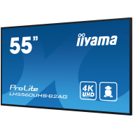 IIYAMA LFD LH5560UHS-B2AG 55" VA 4K UHD professional digital signage display 16:9 500 cd 4000:1 6.5ms Android 11 OS, FailOver, iiSignage, EShare