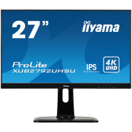 IIYAMA Prolite XUB2792UHSU-B6 Business Monitor - 68.5 cm (27''), 4K UHD (3840x2160), IPS LED, 60Hz, 4ms, 350 cd/m², matte / black