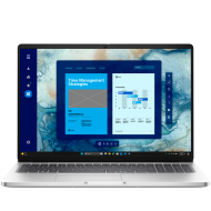 Laptop Dell Pro 16, Procesor Intel Core Ultra 5 235U vPro up to 4.9GHz, 16"FHD+ (1920x1200) anti-glare 300nits, ram 16GB (1x16) 5600MHz DDR5, 512GB SSD M.2 PCie NVMe, Intel Graphics, culoare silver, Windows11 Pro