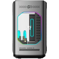 TECNO PC MEGAMINI GAMING G1 Intel i9-13900H DDR5 32Gb SSD 1Tb RTX4060 8Gb Water Cooling WiFi 6 BT 5.2 RJ45 2.5G 2xUSB 3.2 2xUSB 3.1 2xUSB2.0 1xThunderbolt 1xTypeC Full 2xHDMI 1xSD3.0 1xOculink 63Gb/s 1x3.5 Windows11