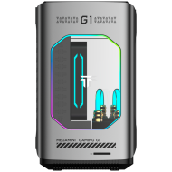 TECNO PC MEGAMINI GAMING G1 Intel i9-13900H DDR5 32Gb SSD 1Tb RTX4060 8Gb Water Cooling WiFi 6 BT 5.2 RJ45 2.5G 2xUSB 3.2 2xUSB 3.1 2xUSB2.0 1xThunderbolt 1xTypeC Full 2xHDMI 1xSD3.0 1xOculink 63Gb/s 1x3.5 Windows11