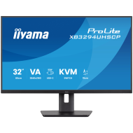 Iiyama PROLITE XB3294UHSCP-B1 LED monitor 31.5 3840 x 2160 4K 60 Hz VA 400 cd  3000 2 ms HDMI DP USB-C SPEAKERS BLACK