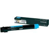 Toner original Lexmark X950X2CG, culoare cyan