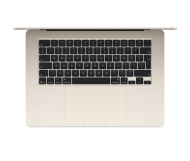 Laptop Apple MacBook Air 15", Procesor Apple M5 CPU cu 10 nuclee, GPU cu 10 nuclee, Neural Accelerators, 15.3"(2880 x 1864) IPS 500nits, ram 24GB, 1TB SSD, tastatura INT, culoare Starlight, macOS Tahoe