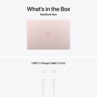 Laptop Apple MacBook Neo 13", Procesor Apple A18 Pro, CPU cu 6 nuclee, GPU cu 5 nuclee, Neural Engine 16 nuclee, 13"(2408 x 1506) IPS 500nits, ram 8GB, 256GB SSD, tastatura INT, culoare Pink, macOS Sequoia