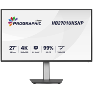 IIYAMA 27" IPS BLACK 2.0 panel, 3840x2160 UHD, DCI-P3 99%, Pantone Certified, Delta E 2, USB-C Dock (LAN 96W PD DP-OUT), 4ms, 15cm height adj. stand, 450cd/m2, CR 3000:1, HDMI, DisplayPort, Speakers, USB HUB (3x 3.2+1xC)