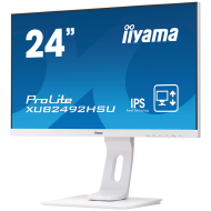 24" WHITE IPS panel, 1920x1080 at 120Hz, EyeComfort, 15cm height adjustable stand, 350cd/m2, 1500:1, Speakers, HDMI, DisplayPort, 1ms MPRT, USB 2x3.2 plus 2x USB-C