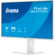 IIYAMA Prolite XB2797HSU-W1 Business Monitor - 68.6 cm (27"), FULL HD (1920x1080), IPS LED, 120Hz, 350 cd/m², matte / white