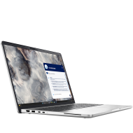 Laptop Dell Pro 16 Plus, Procesor Intel Core Ultra 5 236V vPro up to 4.7GHz, 16" FHD+ (1920x1200) IPS anti-glare 300nits, ram 16GB onboard 8533MHz LPDDR5, 512GB SSD M.2 PCIe NVMe, Intel Arc Graphics, culoare silver, Windows11 Pro
