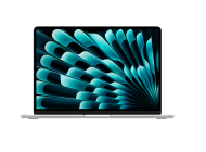 Laptop Apple MacBook Air 13", Procesor Apple M5 CPU cu 10 nuclee, GPU cu 10 nuclee, Neural Accelerators, 13.6"(2560 x 1664) IPS 500nits, ram 24GB, 512GB SSD, tastatura US, culoare Silver, macOS Tahoe