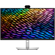 Dell Pro P 27 USB-C Hub Webcam Monitor - P2726DEV 27" QHD 2560x1440 at 100Hz, 99% sRGB (CIE 1931), 109 PPI, 16:9, IPS, AG, 300 cd/m2, 1500:1, 178/178, 5ms/8ms, HDMI, DP, USB A/B/C, RJ45, Swivel, Height, Pivot, Tilt
