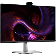 Dell Pro P 27 USB-C Hub Conferencing Monitor - P2726DEB 27" QHD 2460x1440 at 100Hz, 99% sRGB (CIE 1931), 109 PPI, 16:9, IPS, AG, 350 cd/m2, 1500:1, 178/178, 5ms/8ms, HDMI, DP, USB A/B/C ,RJ45 , Webcam, Mic , Speakers, Swivel, Height, Tilt