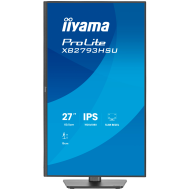 IIYAMA Monitor LED XB2793HSU-B1 27" IPS 1920x1080 120Hz, 16:9. 350cd, 1500:1, 1ms, HDMI, DP, USB HUB, Full Ergo, Pro