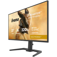 IIYAMA Monitor LED GB2791QSU-B1 G-MASTER 27" Fast IPS, 2560x1440 320Hz, 16:9, 350cd, 0.6ms, HDMI, DP, USB HUB, Full Ergo