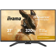 IIYAMA Monitor LED GB2791QSU-B1 G-MASTER 27" Fast IPS, 2560x1440 320Hz, 16:9, 350cd, 0.6ms, HDMI, DP, USB HUB, Full Ergo