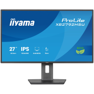 IIYAMA Monitor LED XB2792HSU-B1 27" IPS 1920x1080 4-side slim bezel 120Hz 300cd 1500:1 3ms HDMI DP USB HUB Full Ergo