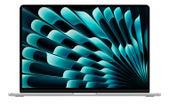 Laptop Apple MacBook Air 15", Procesor Apple M5 CPU cu 10 nuclee, GPU cu 10 nuclee, 15.3"(2880 x 1864) IPS 500nits, ram 16GB, 2TB SSD, tastatura INT, culoare Silver, macOS Sequoia