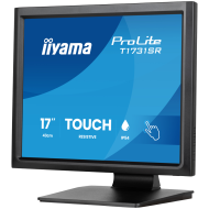 IIYAMA Monitor ProLite T1731SR-B2S 17" touchscreen TN 1280x1024 5:4 5ms serial resistive anti-glare treatment IP54 (front)