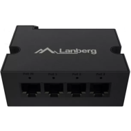 Switch Lanberg DIN-FE4-AT-30W 1XIN 3XOUT