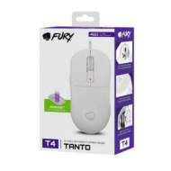Mouse Fury Tanto T4,12000DPI, alb