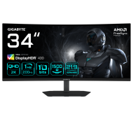 GIGABYTE G34WQC2 34” WQHD Curved