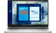 Laptop Dell Pro 16, Procesor Intel Core Ultra 7 265U vPro up to 5.3GHz, 16"FHD+ (1920x1200) anti-glare 300nits, ram 16GB (1x16GB) 5600MHz DDR5, 512GB SSD M.2 PCie NVMe, Intel Graphics, culoare silver, Windows11 Pro