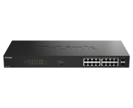 Switch D-Link 16 port GE PoE Unmanaged