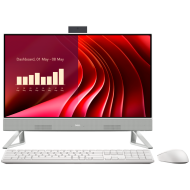 Dell 24 AIO,23.8" FHD(1920x1080)Infinity Touch,Intel Core 7 150U(12MB cache,10Cores,up to 5.4GHz),16GB(1x16)5200MT/s,1TB(M.2)PCIe NVMe SSD,Integrated Graphics,Wi-Fi 6E(2x2)+BT,Dell Pro Keyboard and Mouse-KM5221W,White,Win11Pro,3Yr NBD