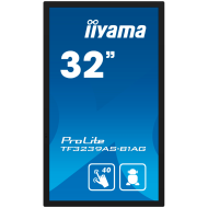 IIYAMA LFD TF3239AS-B1AG 32" 12pt Open Frame PCAP interactive large format display 500 cd/m² 8ms 	projective capacitive 12 points touch through-glass, temperature sensor with fan control