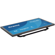 IIYAMA Monitor LED T2455MSC-B2 24" multi-touch IPS 400cd PCAP integrated webcam and a flexible stand