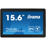 15,6" PCAP Bezel Free Front, 10P Touch, 1920x1080, DisplayPort, HDMI, 385cd/m2 (with touch), Speakers, USB Interface HUB 2x 2.0, External Power Adapter, 10P touch with supported OS