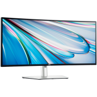 Monitor LED DELL UltraSharp U3425WE Curved 34", 3440x1440, WQHD, 120Hz, IPS Antiglare, 21:9, 2000:1, 300 cd/m2, 8ms/5ms, 178/178, DP, HDMI, 2xTHB4, 3xUSB-C, 5xUSB-A, Audio line out, RJ-45, 2x 5W Speakers, Tilt, Swivel, Height Adjust