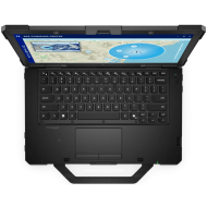 Laptop Dell Pro Rugged, Procesor Intel Core Ultra 7 165U up to 4.9GHz, 14" FHD+ (1920x1200) WVA anti-glare, 400nits, ram 32GB (2x16GB) 5600MHz DDR5, 1TB SSd M.2 PCIe NVMe, Intel Graphics, culoare black, Windows11 Pro