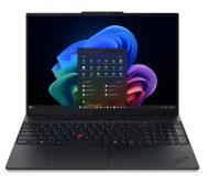 Laptop Lenovo ThinkPad E16 Gen 4 (Intel), Procesor Intel Core Ultra 7 355 up to 4.7GHz, 16" WUXGA(1920x1200)IPS 400nits Anti-glare, ram 16GB (1x16GB) 5600MHz DDR5, 512GB SSD M.2 PCIe NVMe, Intel Graphics, culoare Black, Windows11 Pro (licenta electronica)