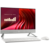 Dell 24 AIO,23.8" FHD(1920x1080)Infinity NO-Touch,Intel Core Ultra 5 322(12MB cache,6Cores,up to 4.4GHz),16GB(1x16)5600MT/s,512GB(M.2)PCIe NVMe SSD,Intel Graphics,Wi-Fi 7 BE213(2x2)+BT,Dell Pro 5 Keyboard and Mouse-KM526,Light Ash,Win11Pro,3Yr NBD