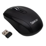 Mouse Spacer WS/BT 1600 DPI negru