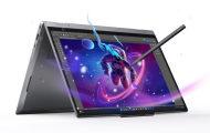 Laptop Lenovo ThinkPad X1 2-in-1 Gen11 Aura Edition, Procesor Intel Core Ultra 7 355 up to 4.7GHz, 14" WUXGA (1920x1200) IPS 500nits AG/AS, touch, ram 32GB  7467MHz LPDDR5x, 512GB SSD M.2 PCIe NVMe, Intel Graphics, culoare grey, Windows11 Pro