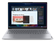 Laptop Lenovo ThinkBook 16 G9 IPL, Procesor Intel Core Ultra 7 355 up to 4.7GHz, 16" WUXGA (1920x1200) IPS 400nits Anti-glare, ram 32GB (2x16GB) 5600MHz DDR5, 512GB SSD M.2 PCIe NVMe, Intel Graphic, culoare artic grey, DOS