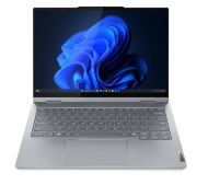 Laptop Lenovo ThinkBook 14 2-in-1 G5 IAU, Procesor Intel Core Ultra 7 255U up to 5.2GHz, 14" WUXGA (1920x1200) IPS 300nits glossy, touch, ram 16GB (1x16GB) 5600MHz DDR5, 512GB SSD M.2 PCIe NVMe, Intel Graphics, culoare luna grey, Windows11 Pro
